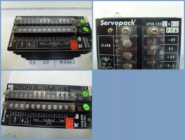 Yaskawa Servopack CPCR-FRO 2 B 97, Yaskawa Servopack CPCR-FR0 2B, 10 Ampere