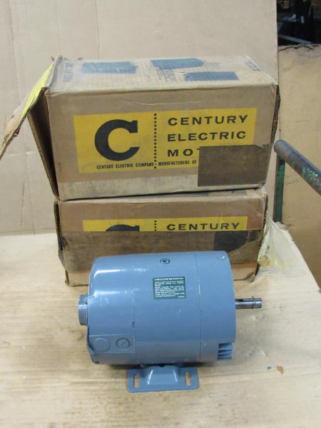 NEW CENTURY DC MOTOR 6-212263-01 DN 1/12 HP 90V B56C FRAME 1750RPM