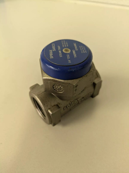Spirax Sarco TD52 Thermodynamic Cool Blue Steam Trap 600 PSI Stainless Steel 3/4