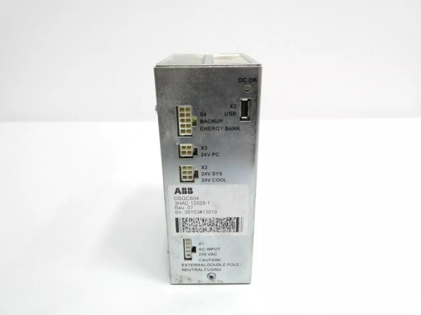 Abb DSQC604 3HAC12928-1 Power Supply 230v-ac 5a Amp 24v-dc