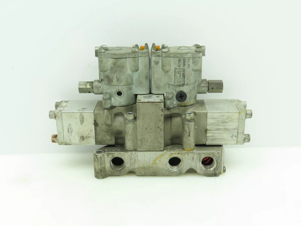 Schrader Bellows L5255922153 Pneumatic Solenoid Valve 3-Pos 110/120V Coil 140PSI