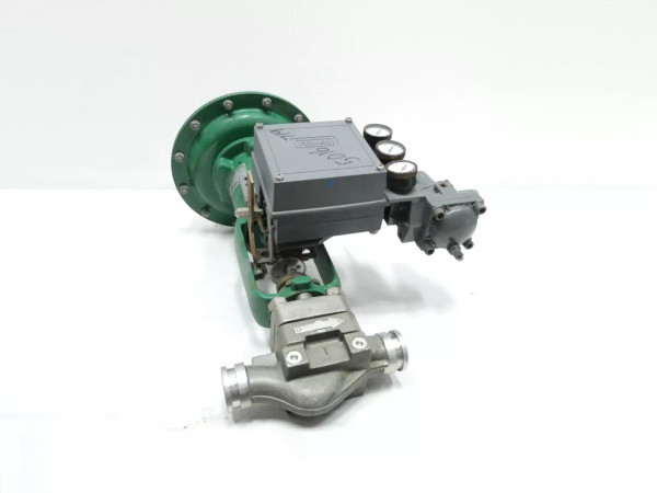 Fisher CE 667 Size 30 3582g Pneumatic Stainless Control Valve 1in 600