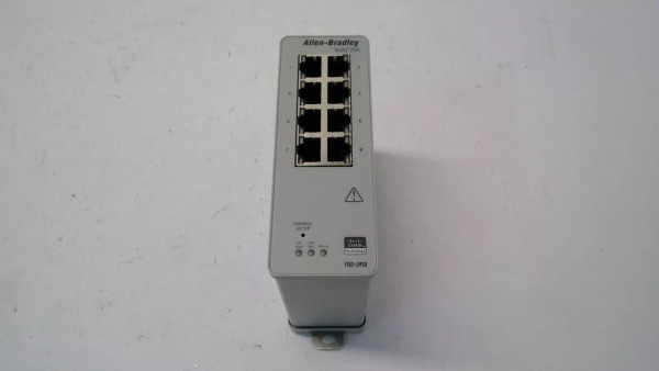 Allen Bradley 1783-LMS8 /A Stratix 2500 8-Port Lightly Managed EtherNet Switch Allen Bradley 1783-LMS8 /A Stratix 2500 8-Port Lightly Managed EtherNet Switch