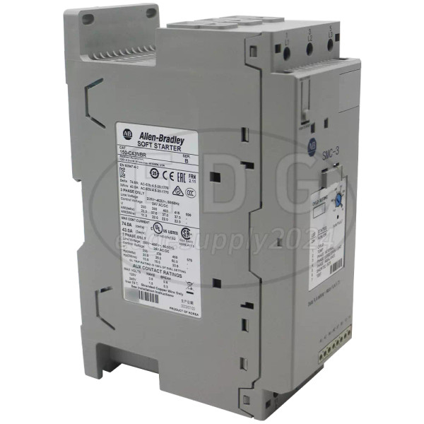 New Allen-Bradley 150-C43NBR SMC-3 43A Smart Motor Controller
