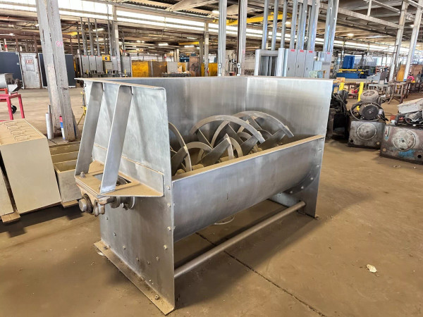 45 cubic feet stainless steel ribbon mixer