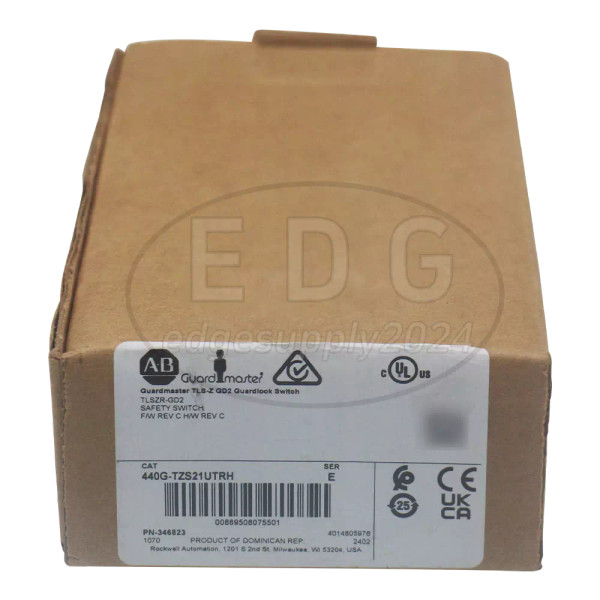 Allen Bradley 440G-TZS21UTRH TLS-Z Power to Release 24V AC/DC Guard Lock Switch Allen Bradley 440G-TZS21UTRH TLS-Z Power to Release 24V AC/DC Guard Lock Switch