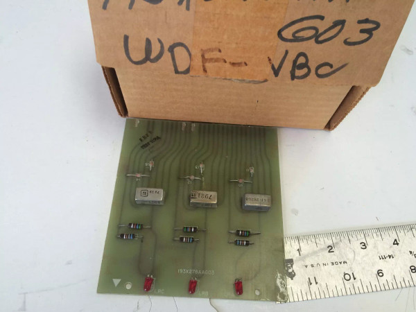 GENERAL ELECTRIC 193X278AAG03,36A353696AA RELAY W/3LED INDICATORS RED,CS