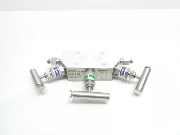 Rosemount 0305RC32B11 C30512-1124-0000 Stainless Intrument Manifold 6092psi Rosemount 0305RC32B11 C30512-1124-0000 Stainless Intrument Manifold 6092psi