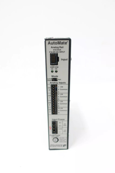 Reliance Electric 61C345A Automate Analog Rail Input Module