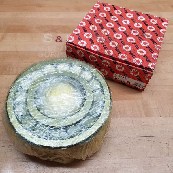 FAG 22320E1A.M.C3 Spherical Roller Bearing, 100mm ID x 215mm OD x 73mm Width FAG 22320E1A.M.C3 Spherical Roller Bearing, 100mm ID x 215mm OD x 73mm Width