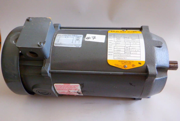 Baldor 34-6549-3950G1 .37 KW 1750 RPM 180 VDC DC Motor