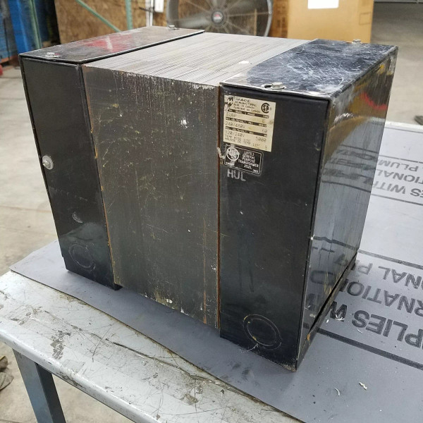 Hammond EU6P, Type-E 1PH Transformer. HV 240/480, LV 120/240 5000VA - USED