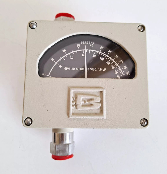 Brooks Instrument 3604B08F2K1A Variable Area Flow Meter 18-180gph 1/2in Npt Brooks Instrument 3604B08F2K1A Variable Area Flow Meter 18-180gph 1/2in Npt