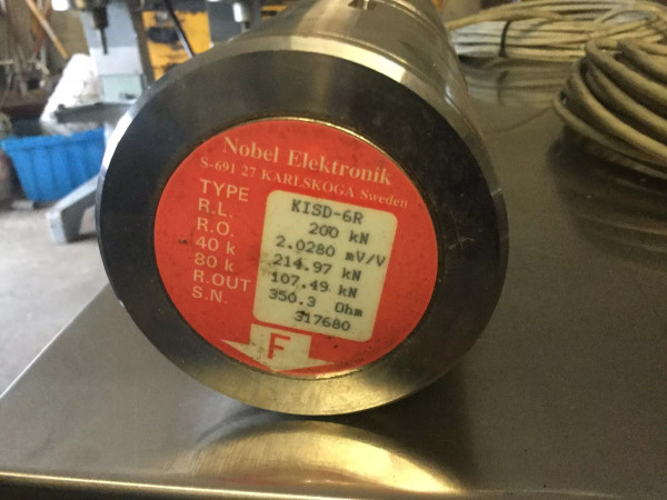 Nobel Elektronik load Cell Model kisd-6r New Open Box Nobel Elektronik load Cell Model kisd-6r New Open Box