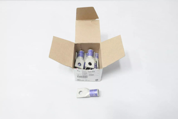 Box Of 10 New Burndy YA28L4BOX Hylug Compression Terminal