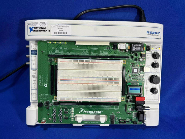 National Instruments ELVIS II + FREESCALE With AC Adapter National Instruments ELVIS II + FREESCALE With AC Adapter