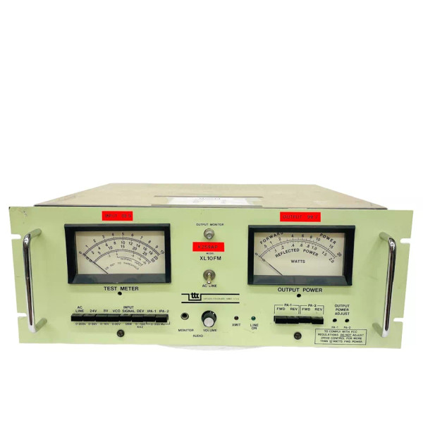 Television Technology Corporation Model XL10FM Low Power FM Broadcast Translator