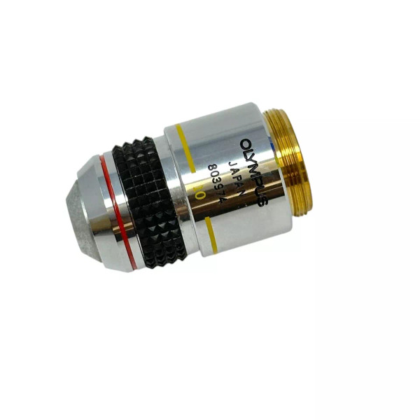 Olympus 803974 SPlan 10 PL Microscope Objective Lens 0.30 160/0.17 Made in Japan