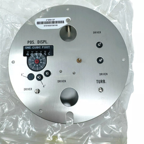 4'' SRH CF Water Meter Dial Assembly 5731633730100