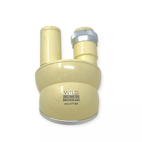Wild Heerbrugg Leica M5 Stereo Microscope Binocular Tube Head, Swiss Made