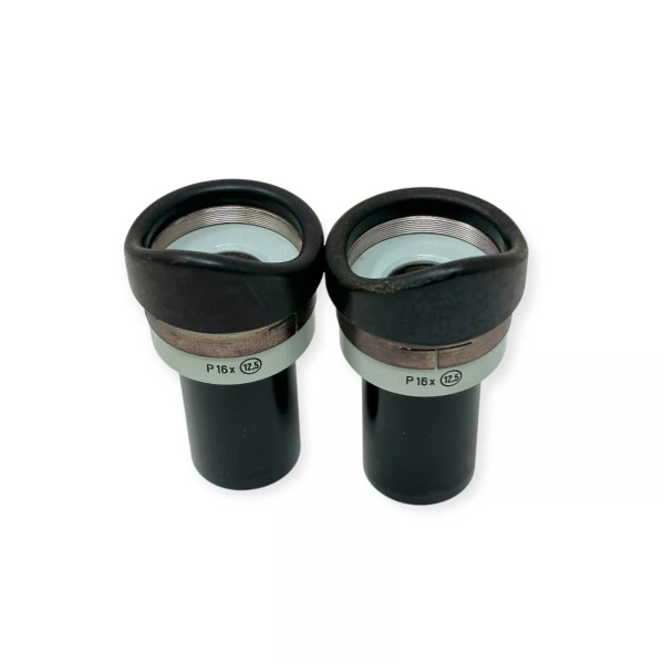 Carl Zeiss Jena Citoval Stereo Microscope Eyepiece P16x 12.5, 2 Pcs