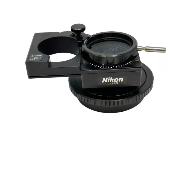 Nikon Microscope Slide Out Polarizer Made in Japan