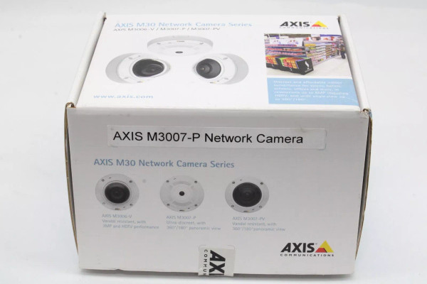 Axis M3007-P Mini-Dome Panoramic Network Camera 0543-001 - New Open Box
