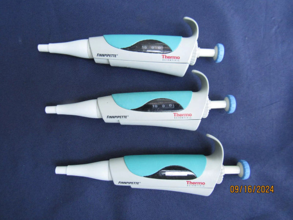 Thermo Scientific 100-1000uL Finnpipette LOT OF 3 GUARANTEED