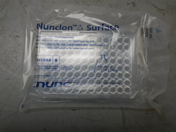 25 Nunc 163320 MicroWell 96-Well x 300uL Cell Culture Microplate