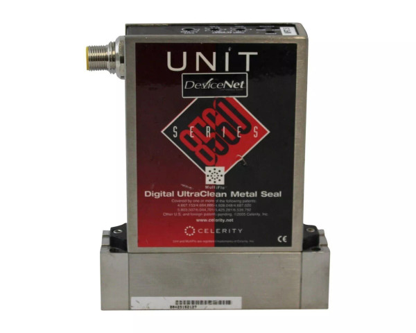 CELERITY UNIT UFC-8565 MASS FLOW CONTROLLER MFC C-SEALS DEVICENET