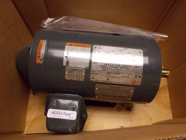 Emerson Cat# UN32TBC Model CF70 3Ph Cont. Duty 1.5HP 230/460V