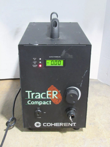 Coherent Tracer Compact 532 NM 4W Forensic Laser Light Source Power Tested