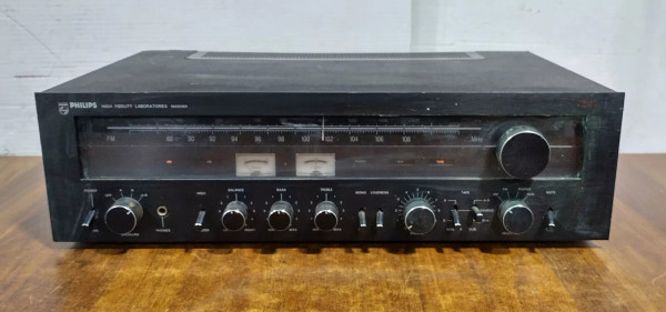 Vintage Philips Model AH7861 BK01 High Fidelity Laboratories Stereo Receiver