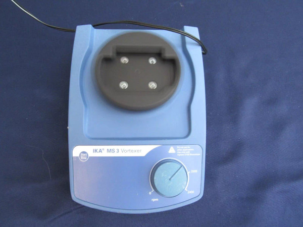 IKA MS3 Basic Variable Speed Vortex Mixer Shaker w/ Power Supply MS 3B S36