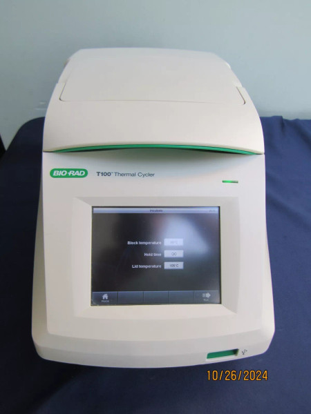 BIO RAD T100 THERMAL CYCLER PCR GENE ANALYSIS TOUCH SCREEN UNIT GUARANTEED