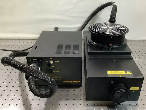 Melles Griot 43 Series Ion Laser w/ Power Supply 35-LTL-835-208