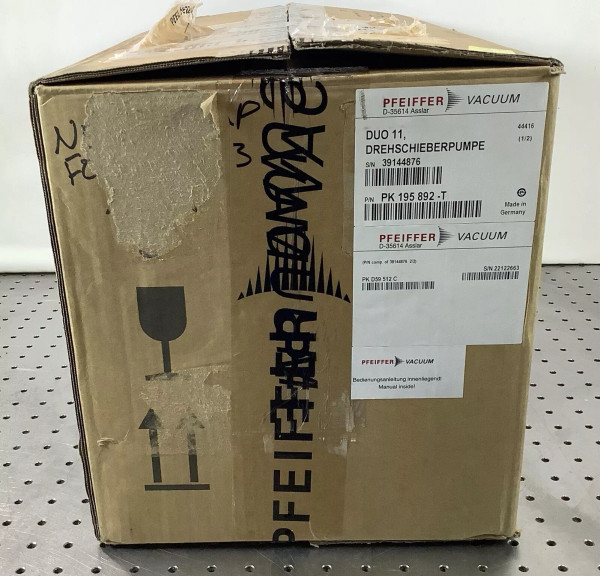 Pfeiffer Vacuum Duo 11 PK 195 892 T