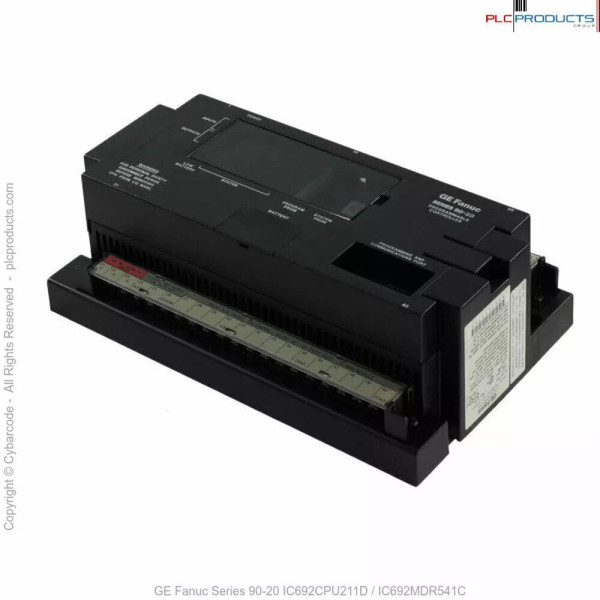 GE Fanuc Series 90-20 IC692CPU211D / IC692MDR541C Programmable Contoller