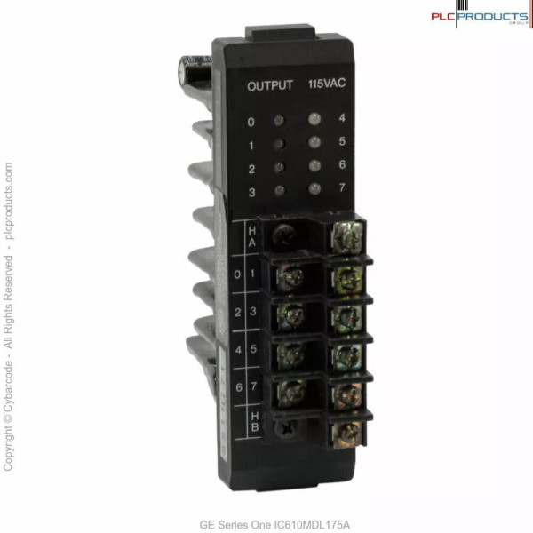 GE Series One IC610MDL175A Output Module