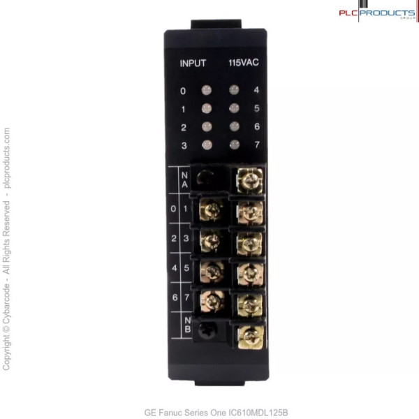 GE Fanuc Series One IC610MDL125B 115VAC Input Module
