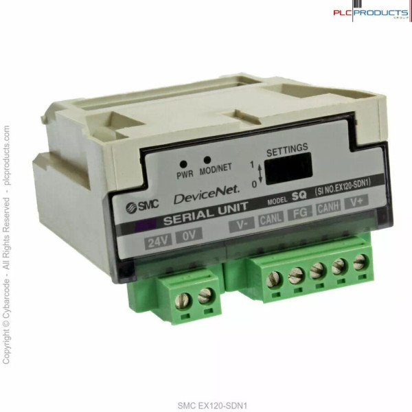 SMC EX120-SDN1 16 Point Output DeviceNet Unit
