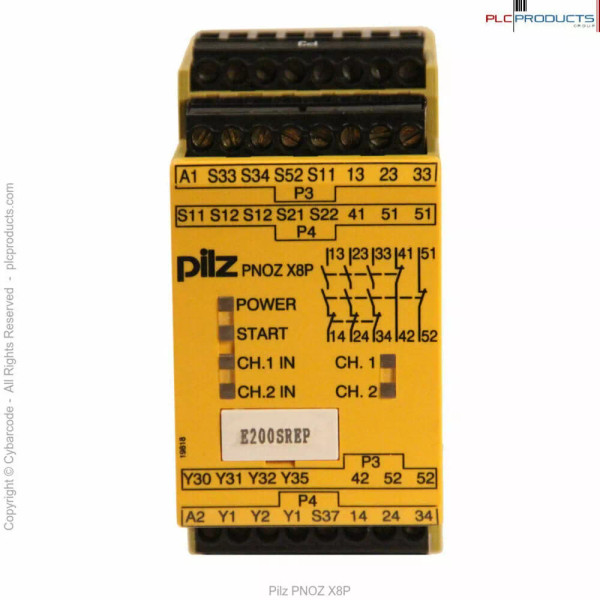 Pilz PNOZ X8P Safety Relay
