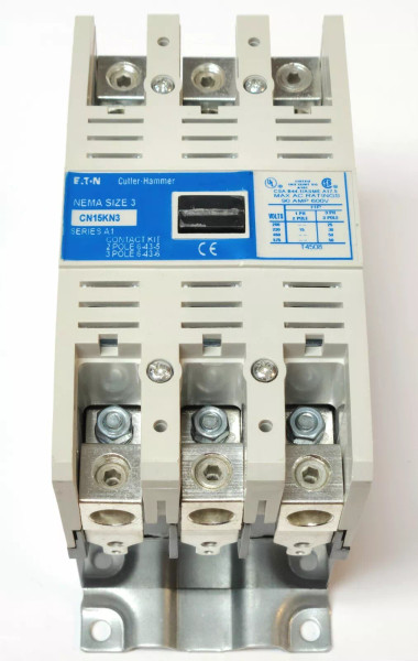 EATON CUTLER HAMMER CN15KN3A 120 VAC Size 3 CN15KN3 Contactor 90 AMP
