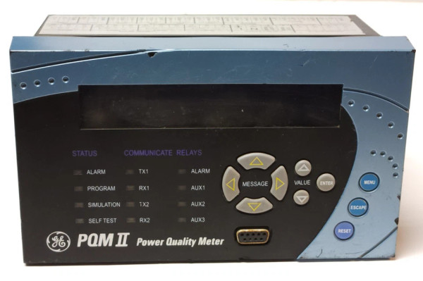 GENERAL ELECTRIC MODEL PQM11 T20 C Type PQM II Power Quality Meter
