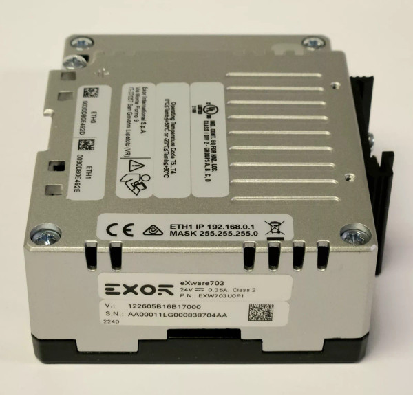 EXOR EXWARE703 EXW703UOP1 24 Volt Gateway IOT Controller Module
