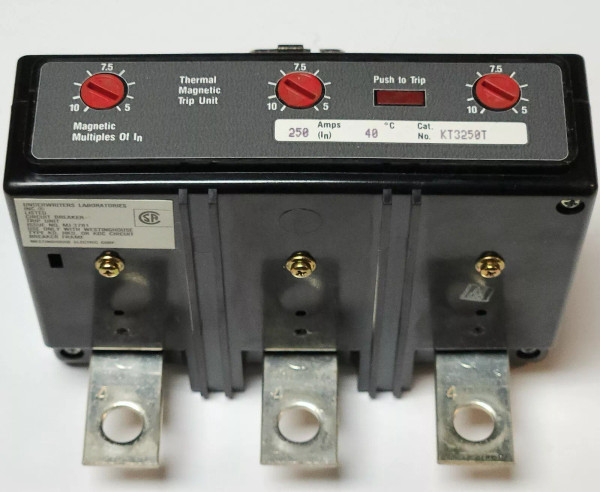 CUTLER HAMMER EATON KT3250T 250 AMP K Frame TRIP Unit Type KD HKD