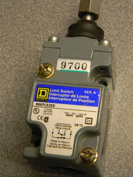Square D 9007C52ED Limit Switch (May be used, see the last picture)