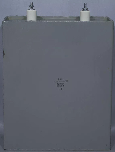 FCI KBE2-50-40M/KBE 2 40 mfd 5 kV DC High Voltage Capacitor KVDC 5000 VDC