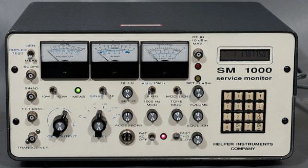 Helper Instruments SM-1000/SM1000 100 kHz-1000 MHz RF Service Monitor 1 GHz