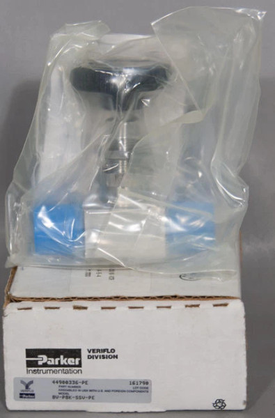 NEW Parker Veriflo 8V-P8K-SSV-PE 1/2" Manual Bellows Valve, ASM PN: 50-123824A16